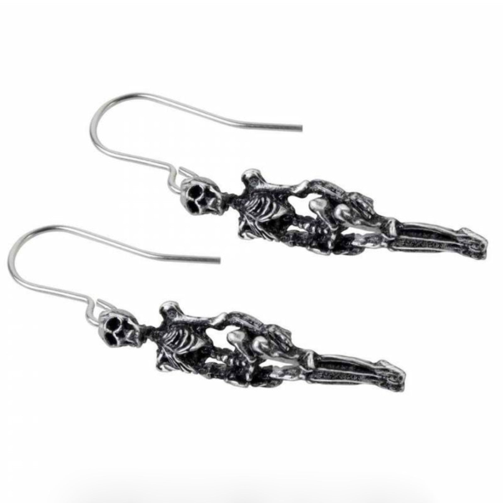 Alchemy England Skeleton Earrings Alternative Jewellery