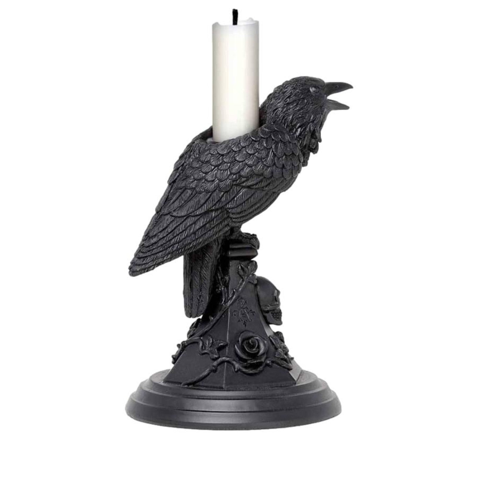 Alchemy England Poe's Raven Candle Stick Holder