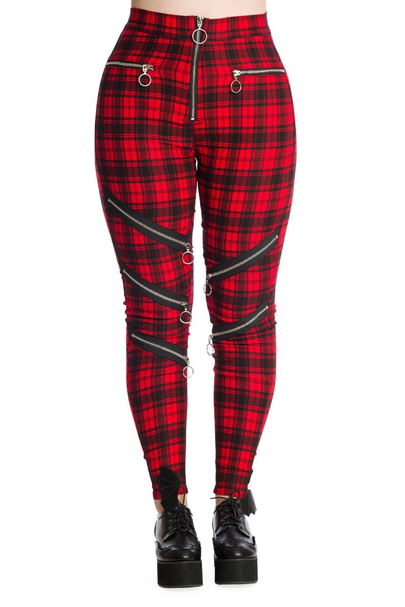 Second Life Marketplace - Patched Tartan Punk Trousers
