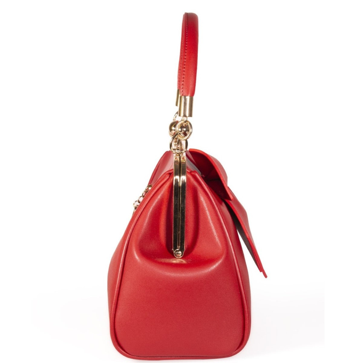 Banned Lockwood 1950's Retro Faux Leather Bow Bag