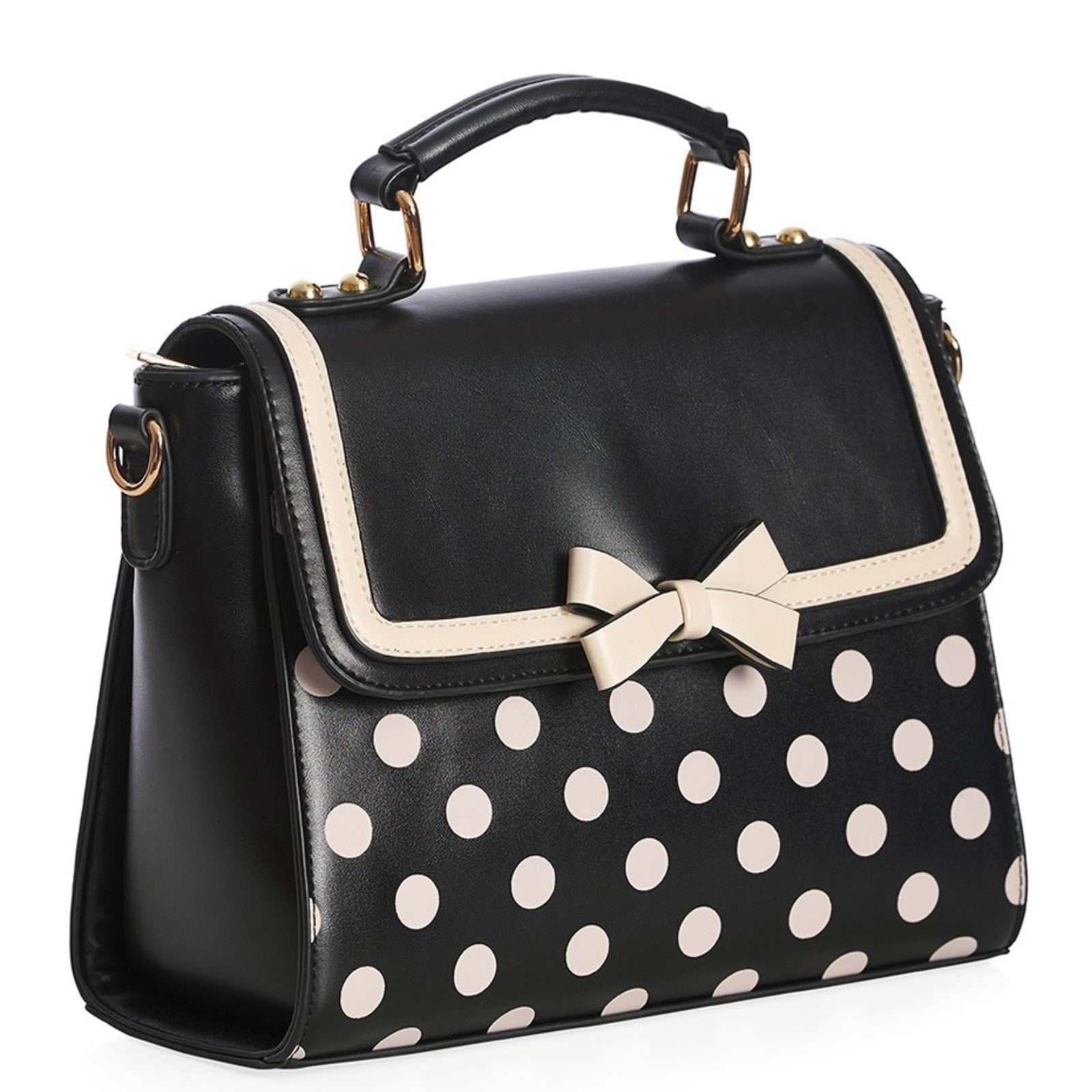 Deals Banned Apparel 50s Retro Polka Dot Bag