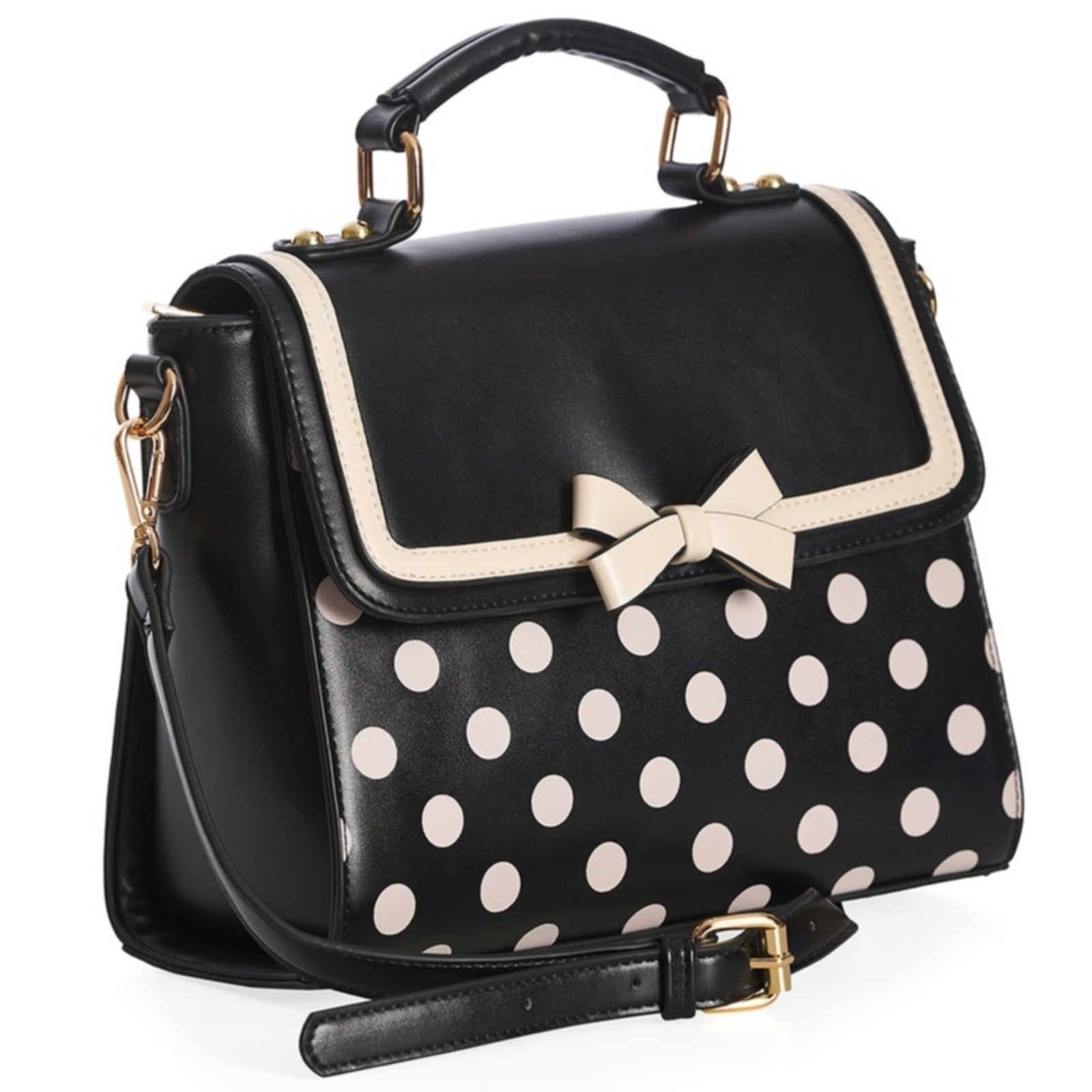 Banned Influencer 1950's Retro Vintage Polka Dot Bag