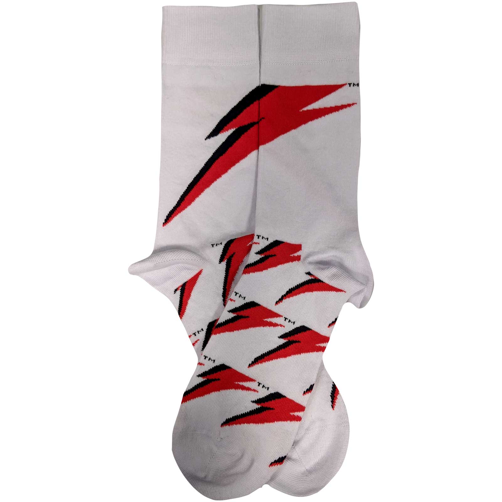 OFFICIAL BAND MERCH DAVID BOWIE UNISEX ANKLE SOCKS: FLASH