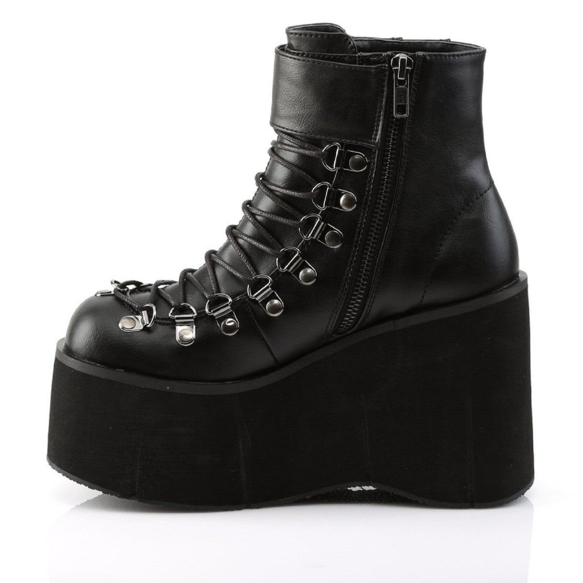 Demonia Kera 21 Gothic Punk Emo Lace Up Platform Ankle Boots | Ro Rox