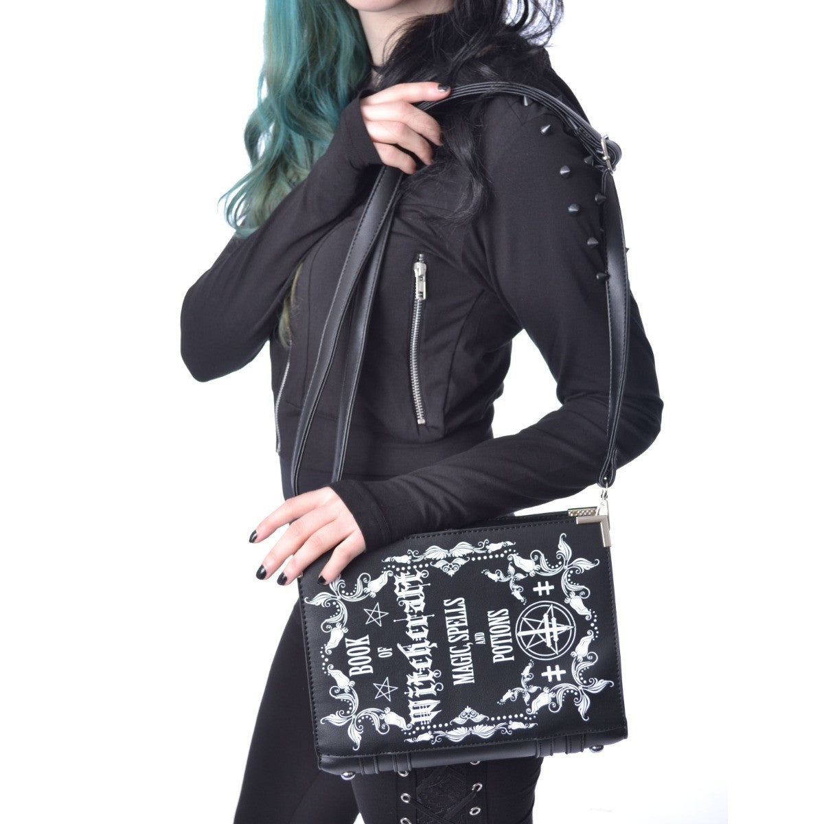 Gothic Witchcraft Magic Spells Book Bag by Heartless