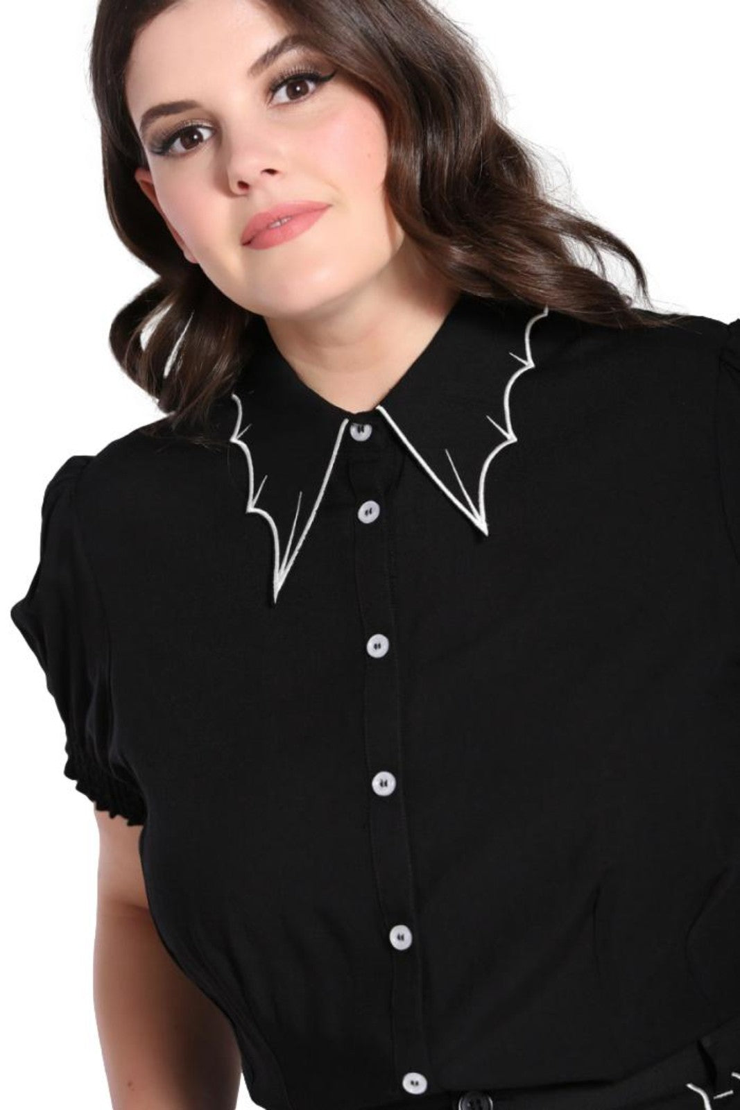 Hell Bunny Drusilla Gothic Blouse