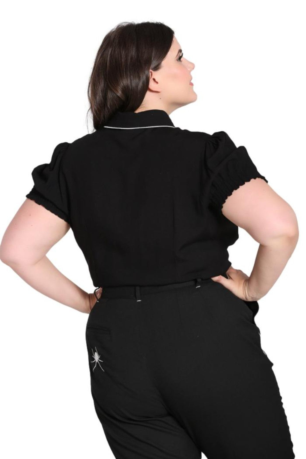 Hell Bunny Drusilla Gothic Blouse