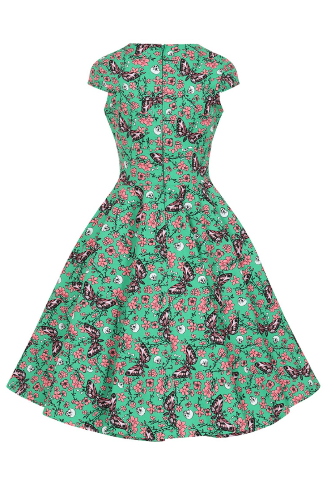 Hell Bunny 1950's Madilynn Floral Midi Dress