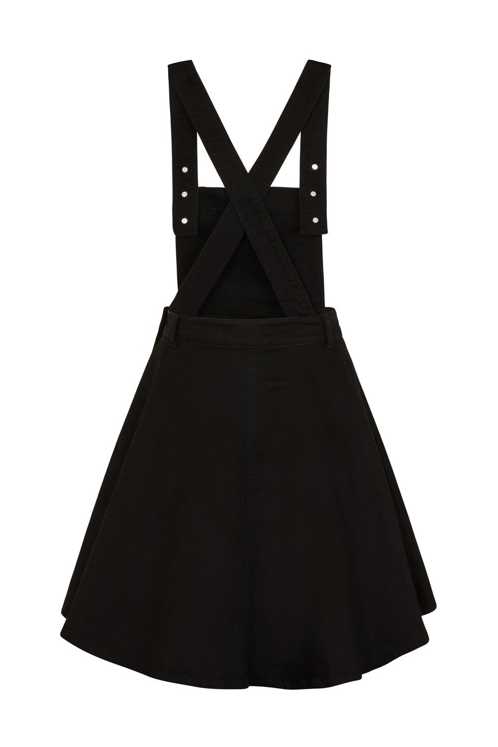 Hell Bunny Dakota Denim Pinafore Retro 50's Dress | Ro Rox