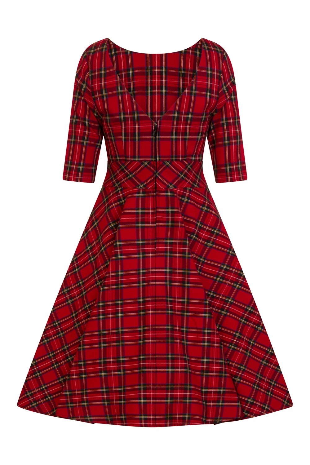 Hell Bunny Irvine Scottish Tartan Retro 50 s Dress Ro Rox Boutique Ro Rox