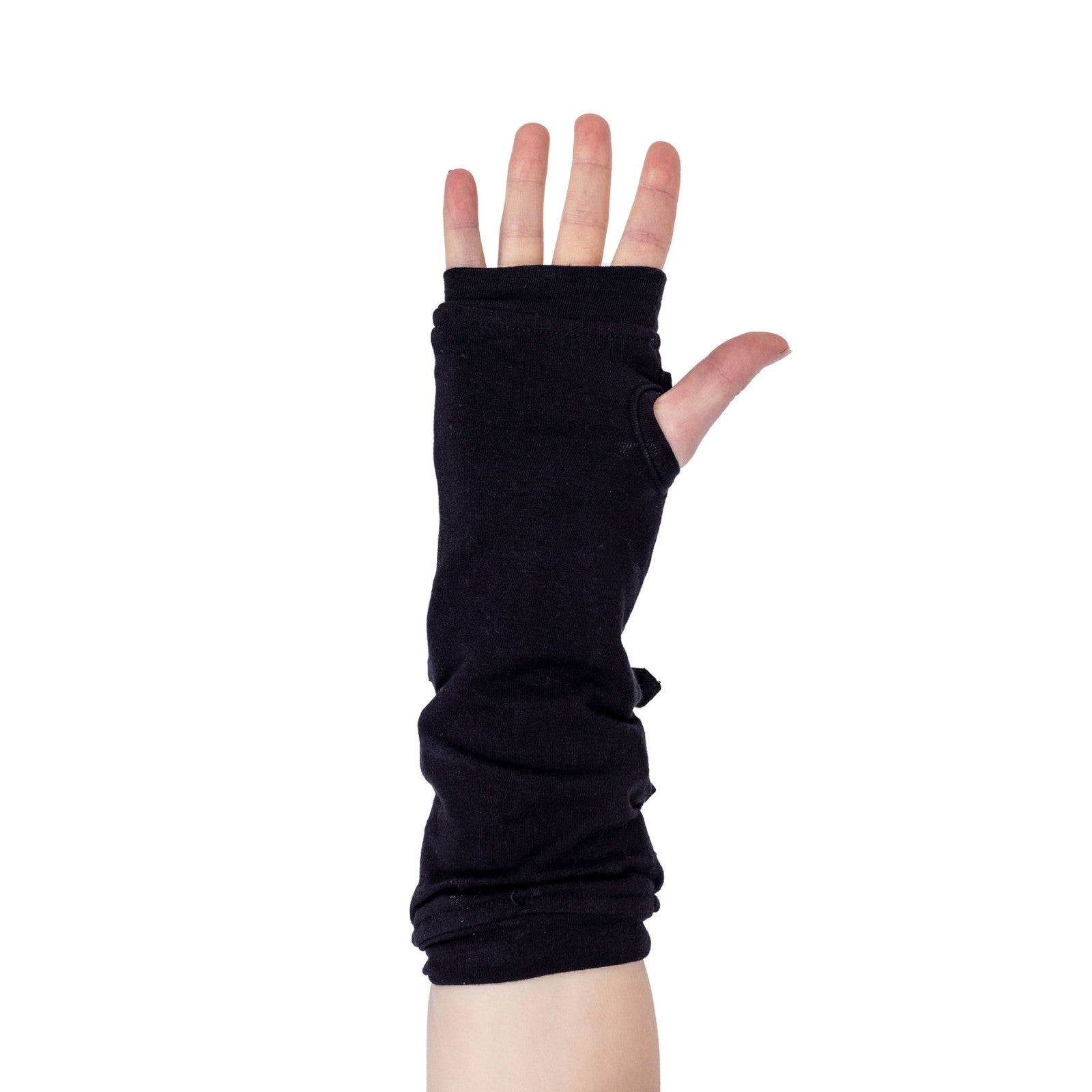 Poizen Industries Astorath Gothic Buckle Lace-up Arm Warmers | Ro Rox