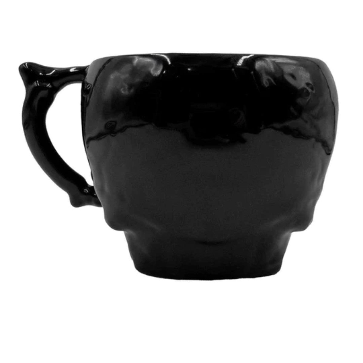 Kreepsville Anatomical Skull Black Mega Mug Ceramic Gothic