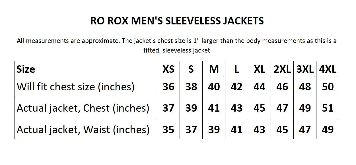 Men's Military Hussar Sleeveless Vest Jacket