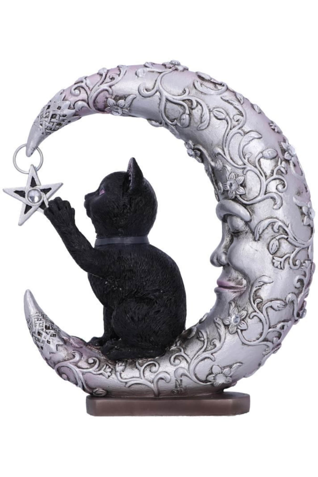 Nemesis Now Luna Companion Moon and Cat Ornament