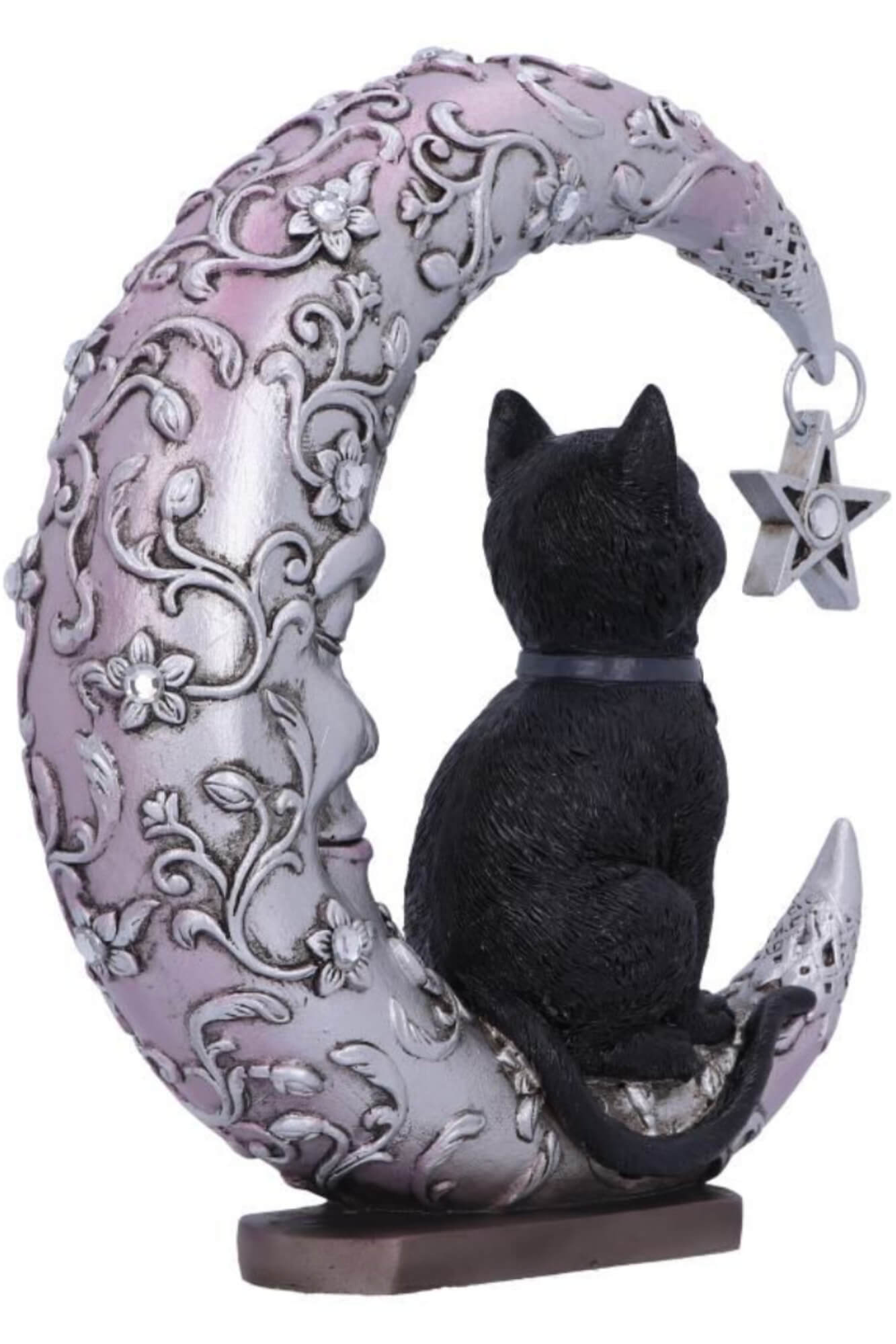 Nemesis Now Luna Companion Moon and Cat Ornament