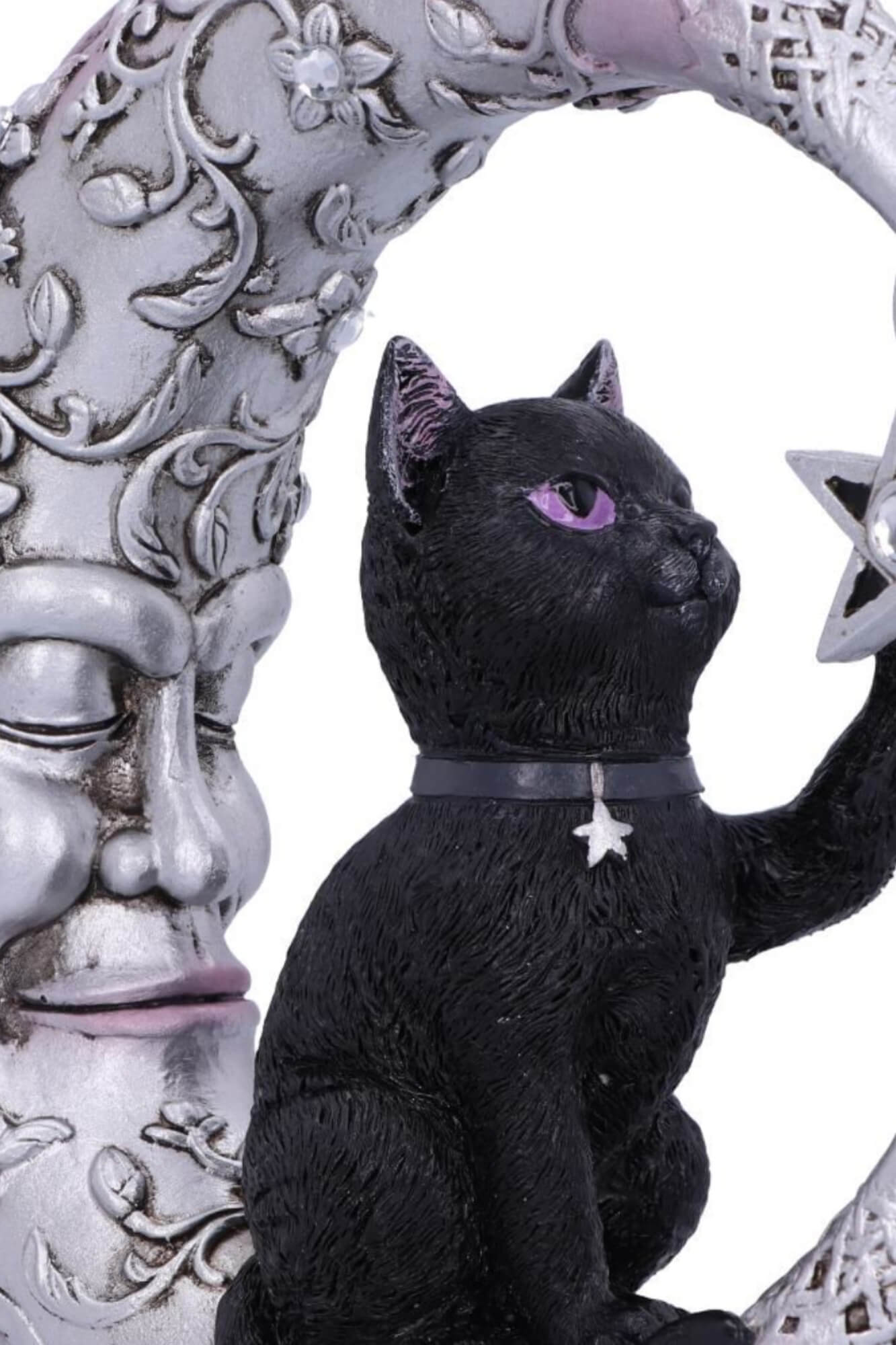 Nemesis Now Luna Companion Moon and Cat Ornament