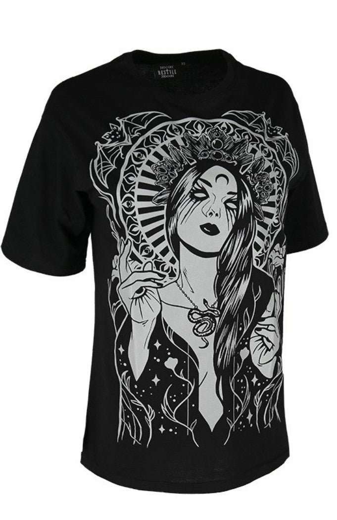 Restyle Goddess Pretty Witch Oversized T-shirt