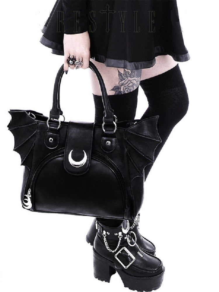 Restyle Elegant Bat Purse Handbag
