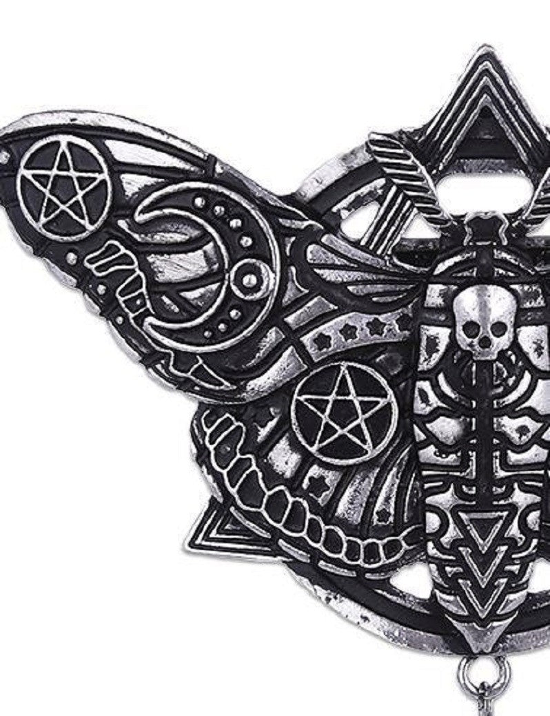 Restyle Occult Moth Gothic Wicca Hair Clip Barrette