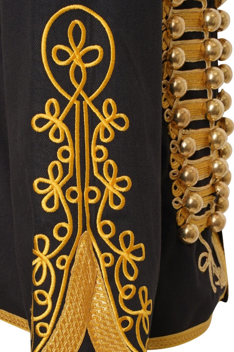 Red & Gold Hussar Parade Steampunk Gothic Jacket