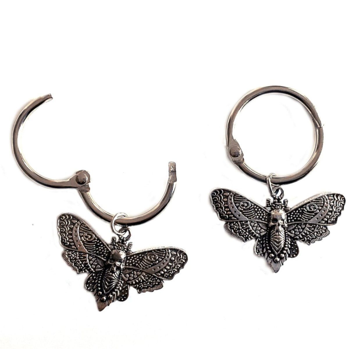 Ro Rox Death Moth Boot Charms Gothic Pendant Accessory