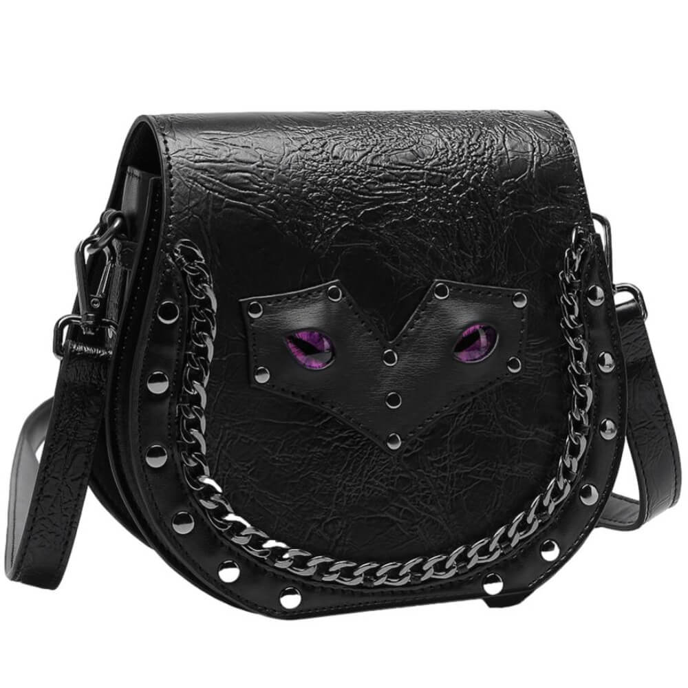Ro Rox Abyss Eyes Crossbody Cat Chain Superstitious Bag