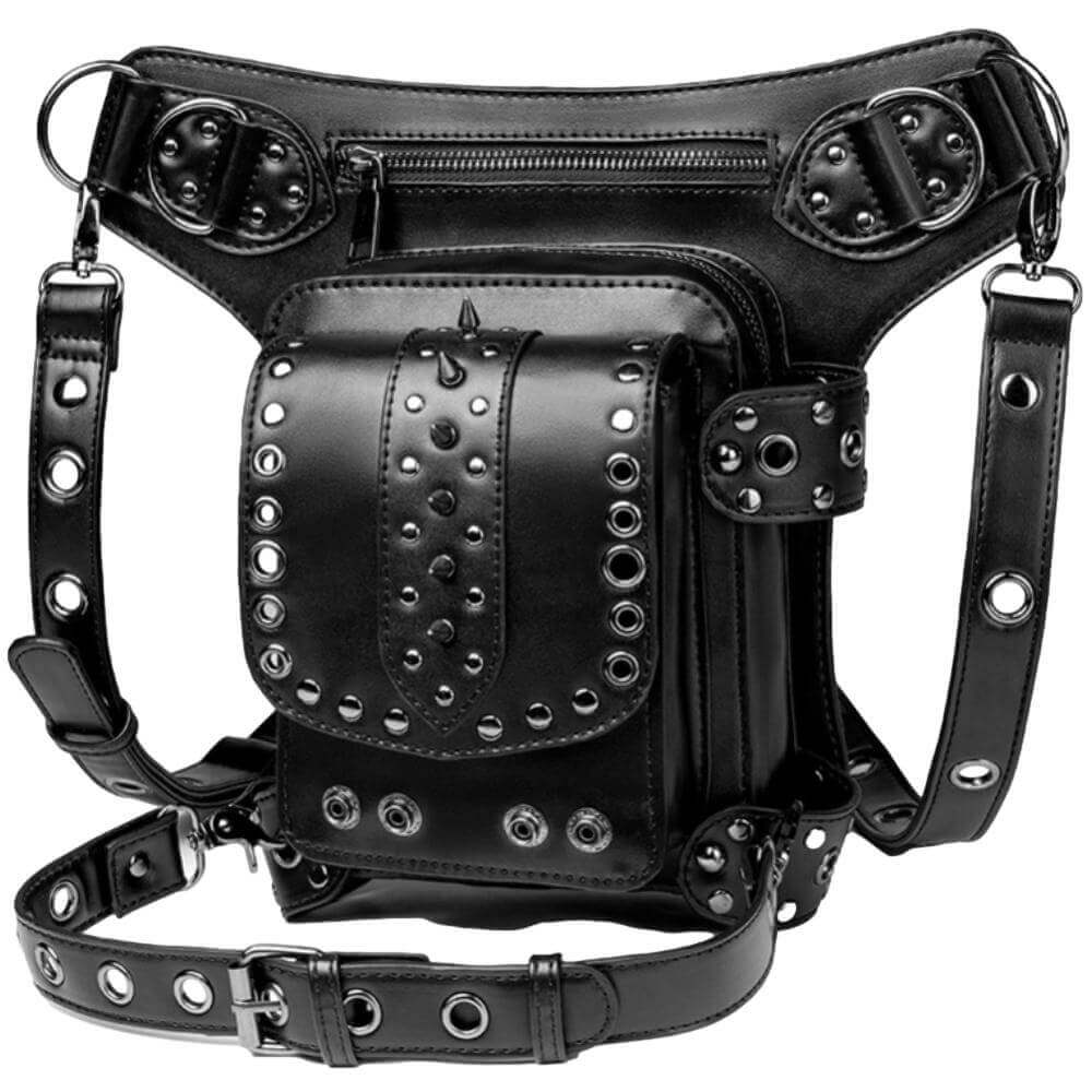 Ro Rox Sophronia Gothic Faux Leather Hip Holster Bag