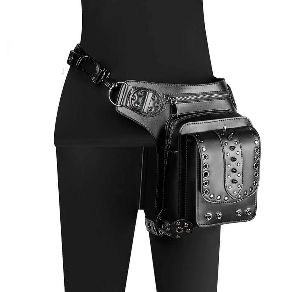 Ro Rox Sophronia Gothic Faux Leather Hip Holster Bag