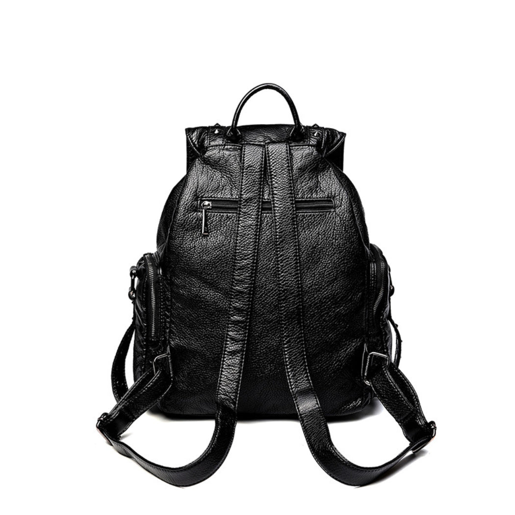 Ro Rox Iris Punk Goth PU Backpack