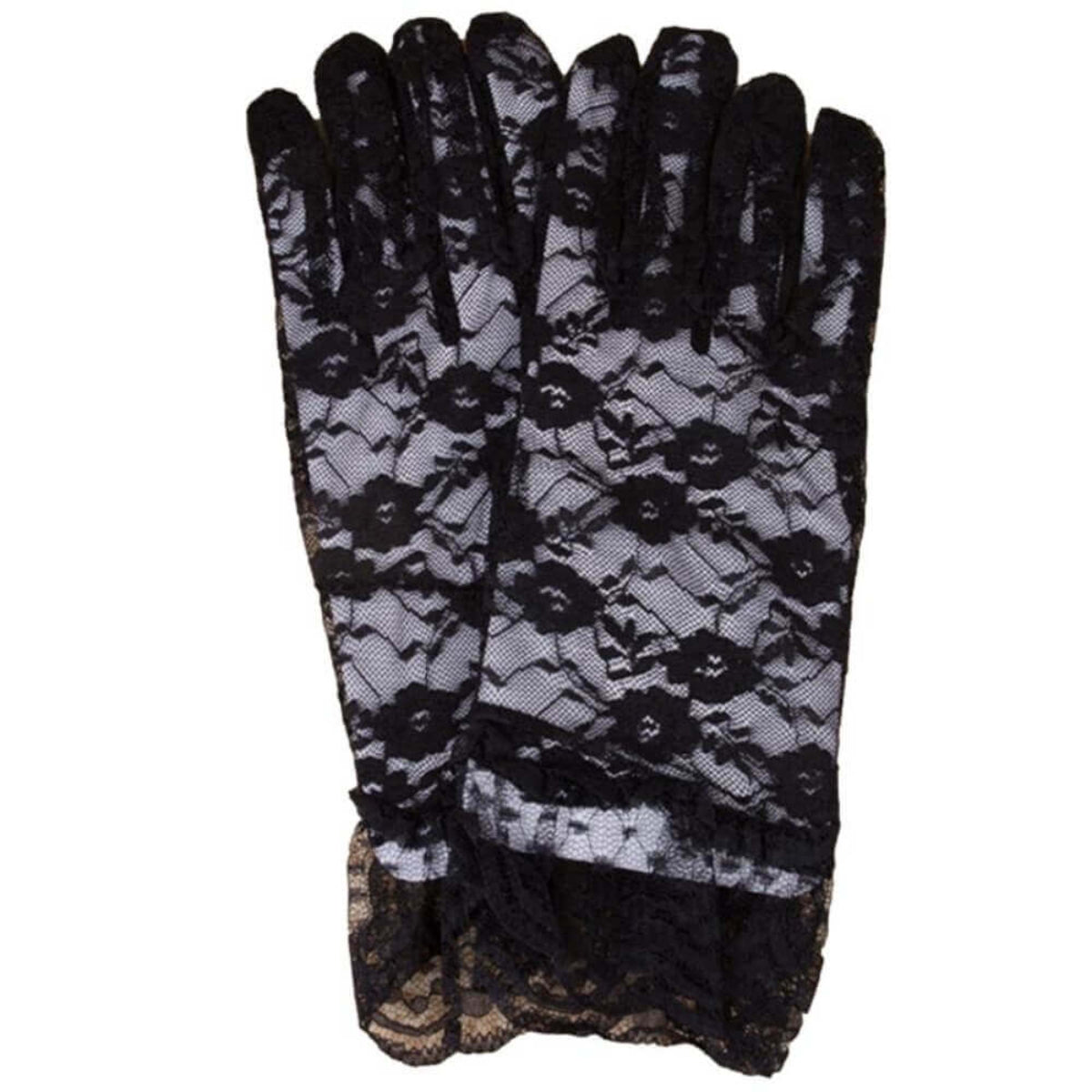 Ro Rox Lace Vintage Rockabilly Gothic Wrist Gloves