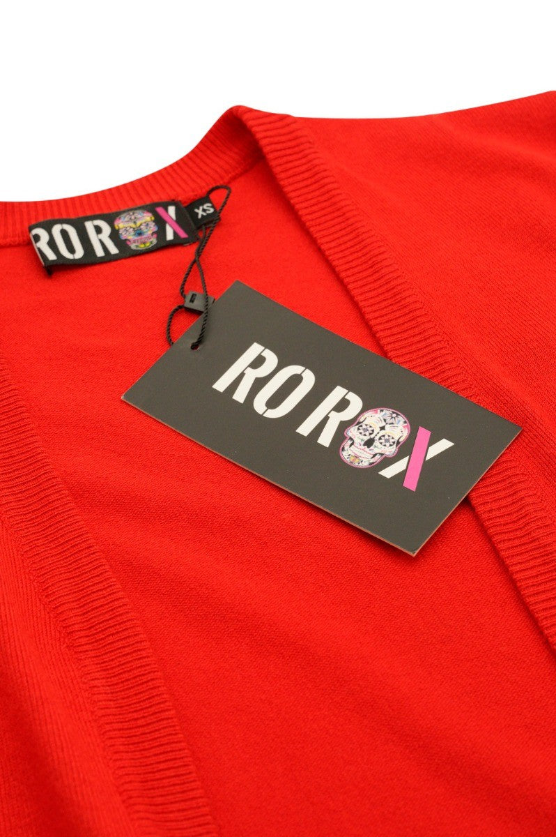Ro Rox Masie Vintage Style 3/4 Sleeve Knitted Bolero