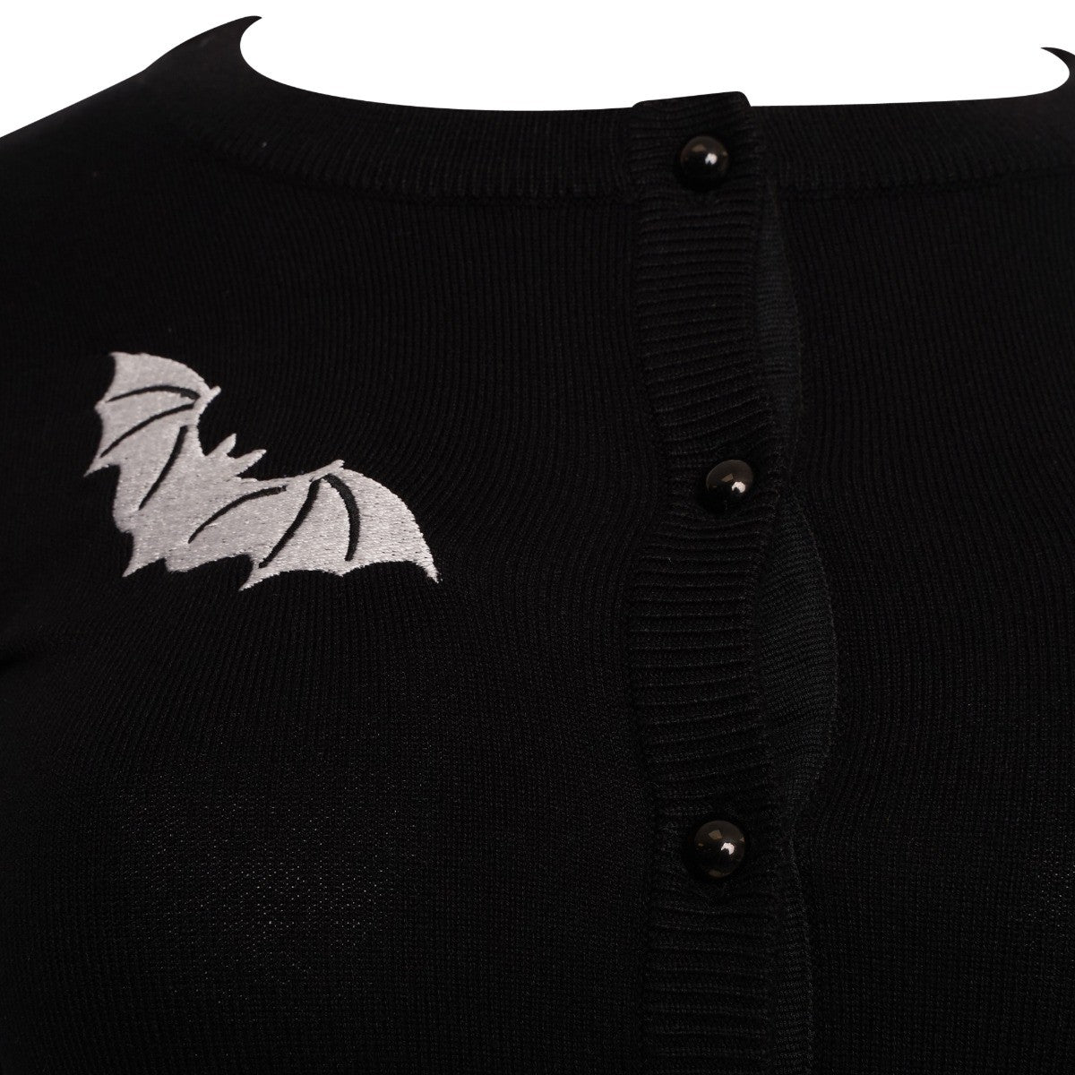 Ro Rox Marya Bat Gothic Style Knit Long Sleeve Cardigan