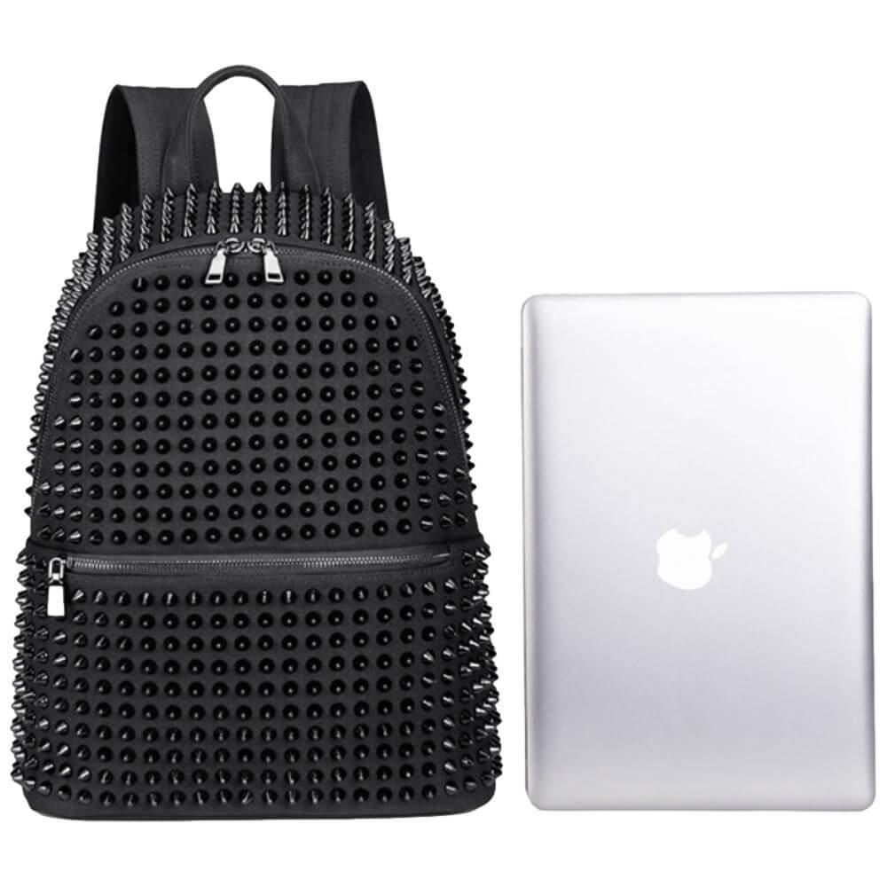 Ro Rox Minerva Studded Canvas Gothic Backpack Bag | Ro Rox