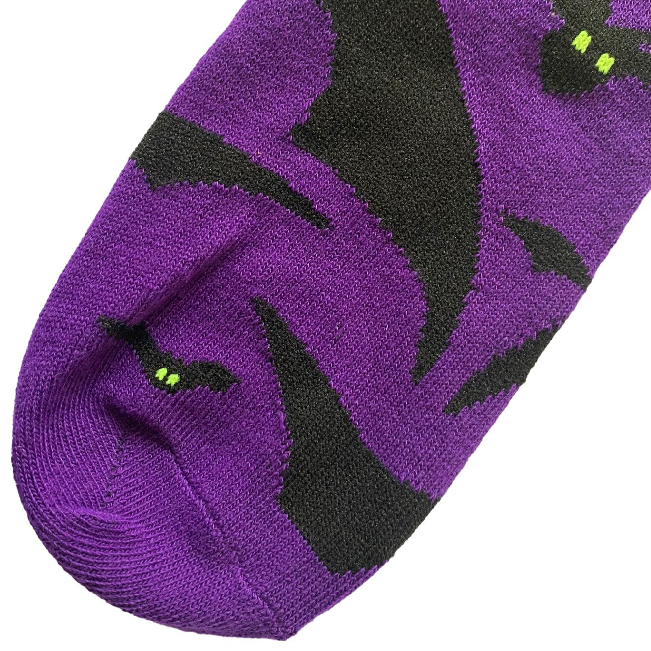 Ro Rox Purple Bat Halloween Gothic Socks