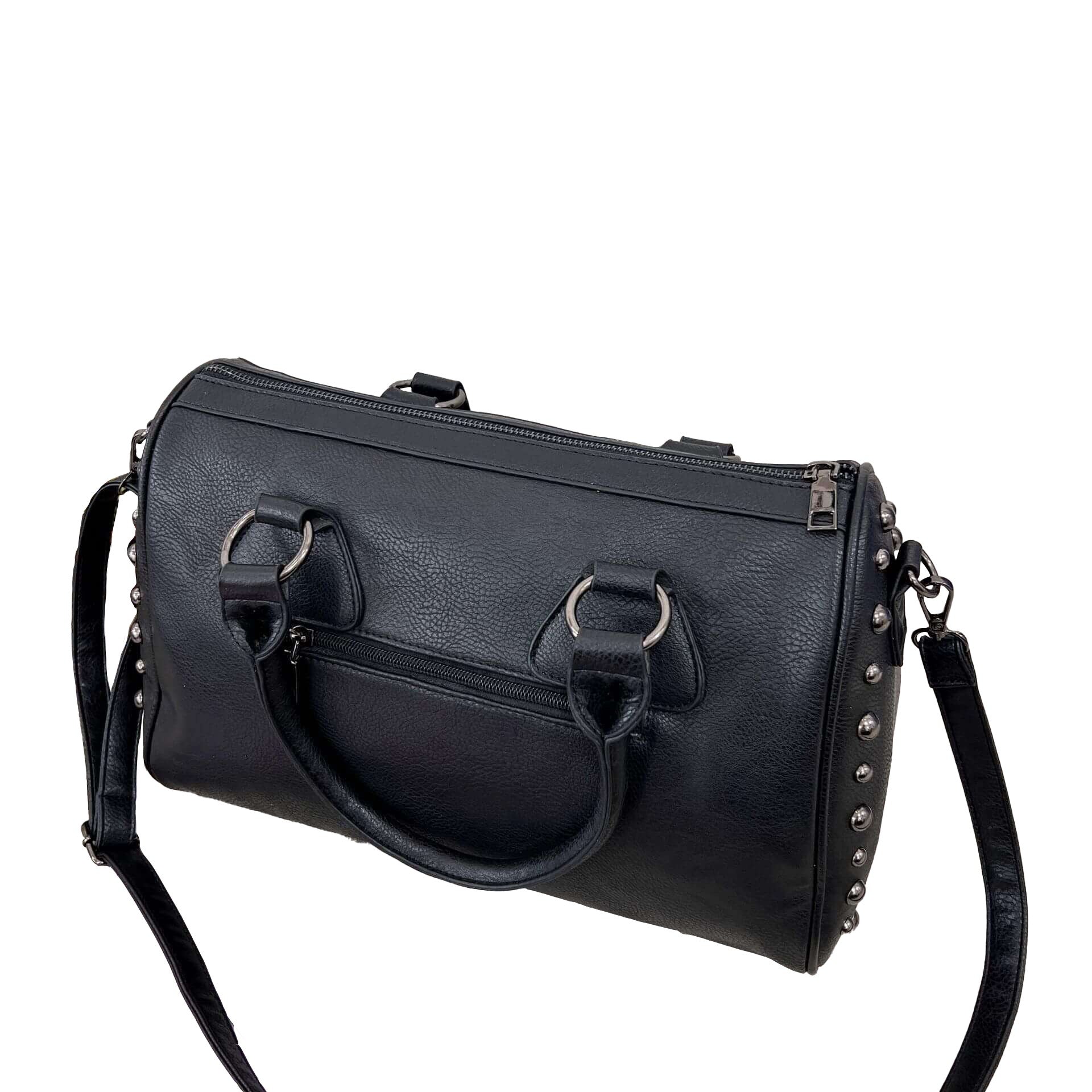 Ro Rox Rogue Large Studded Skull Faux Leather Gothic Bag | Ro Rox