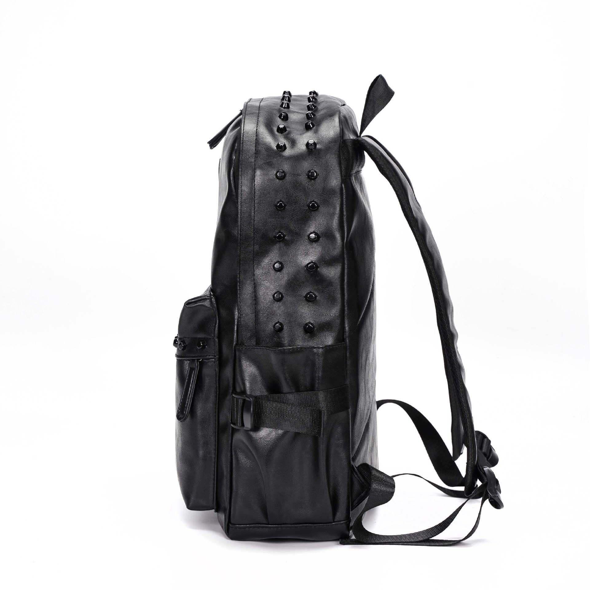 Punk Gothic Studs Faux Leather Backpack | Ro Rox Boutique
