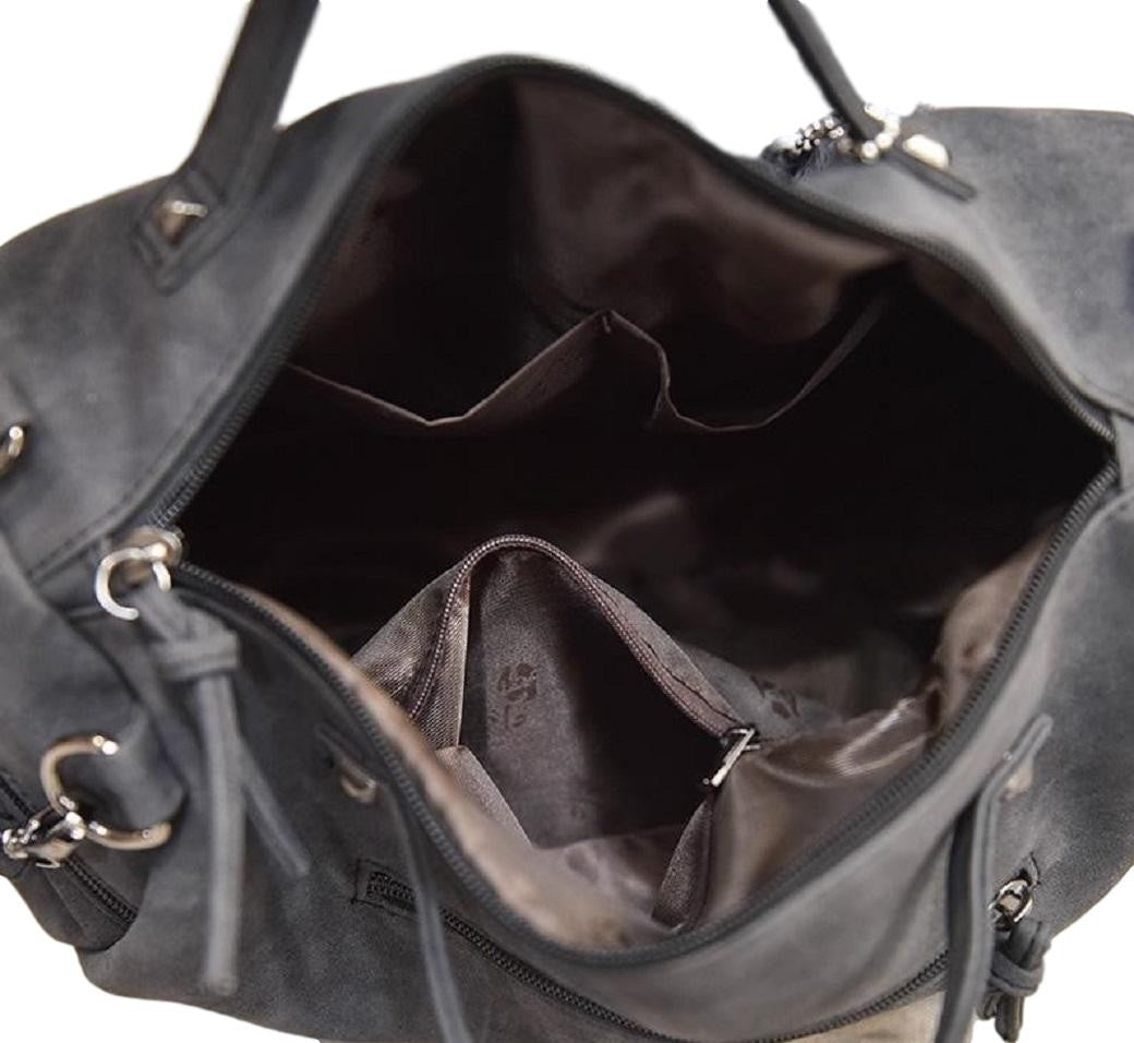 Ro Rox Arlina Studded Suedette Shoulder Bag