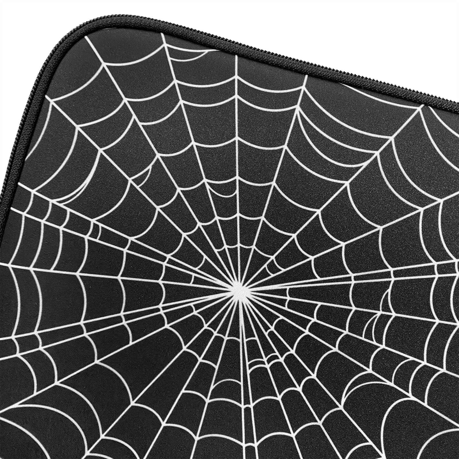 Sourpuss Spiderweb Print Laptop Sleeve Gothic Neoprene Case
