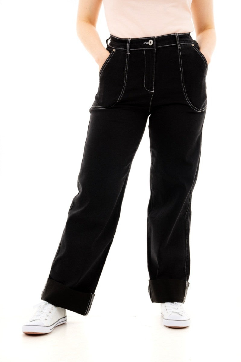 Owordtank Vintage Style Flare Pants for Women Flare Leg High Waist Bell  Bottom Pants Ladies - Walmart.com