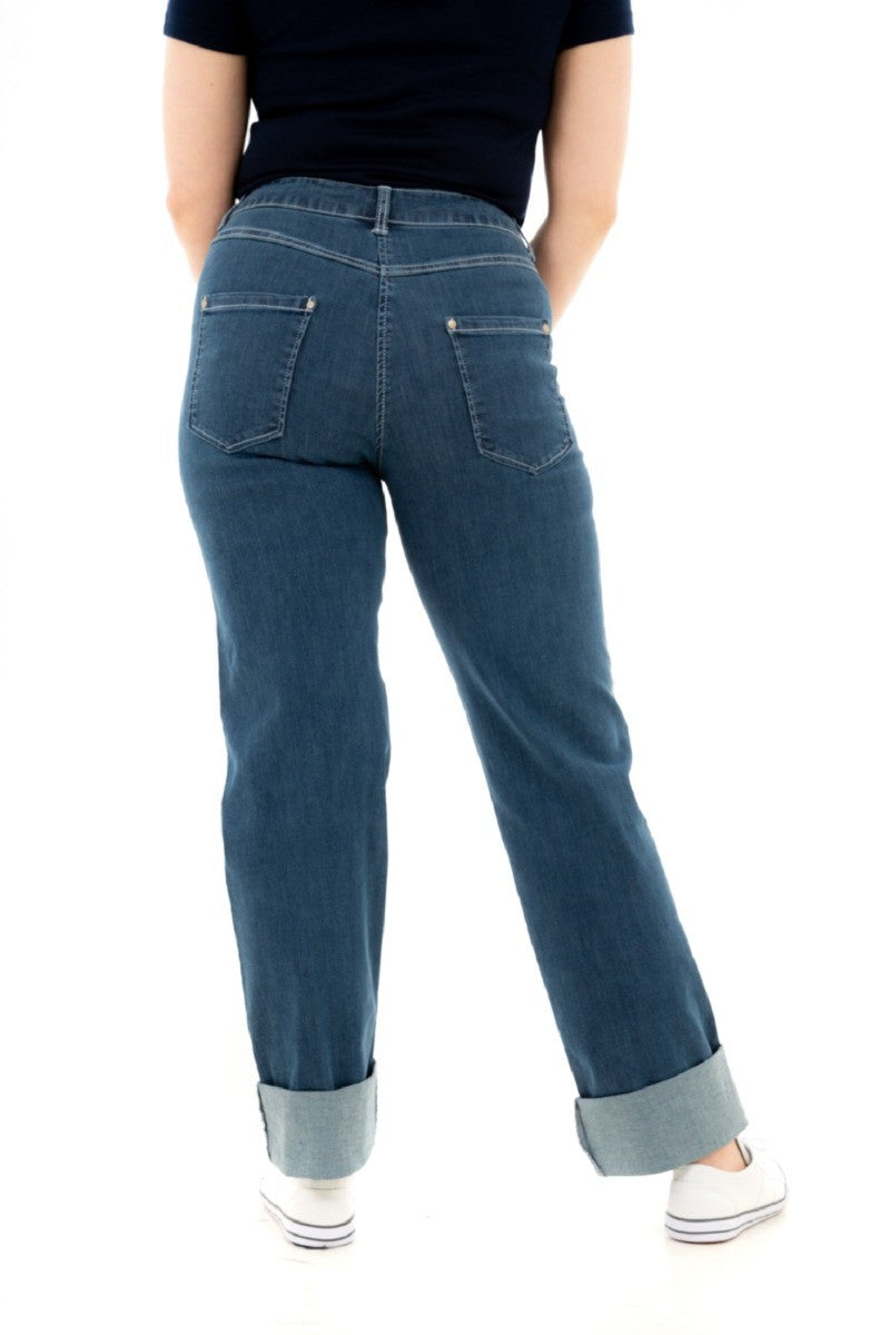 Ro Rox Thelma Retro Vintage Style 1950's Denim Jeans