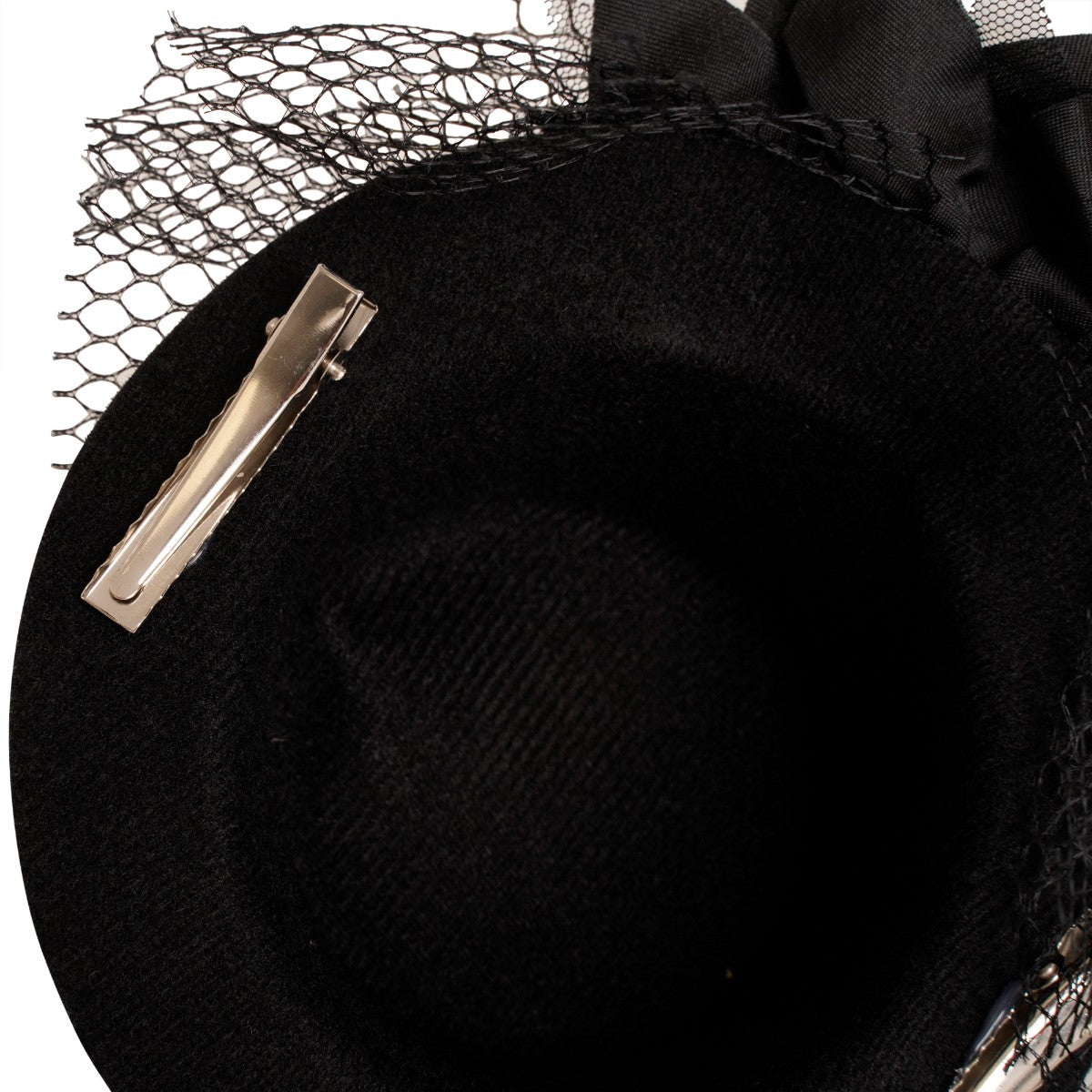 Ro Rox Retro 1940's 1950's Fascinator Net Ruffle Layer Hat