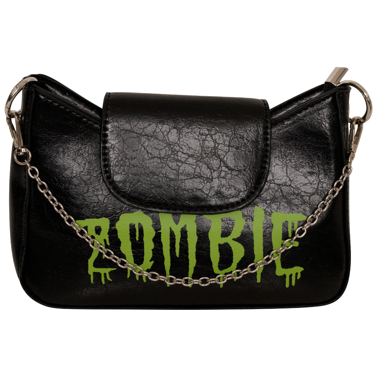 Ro Rox Zombie Chain Faux Leather Goth Shoulder Bag