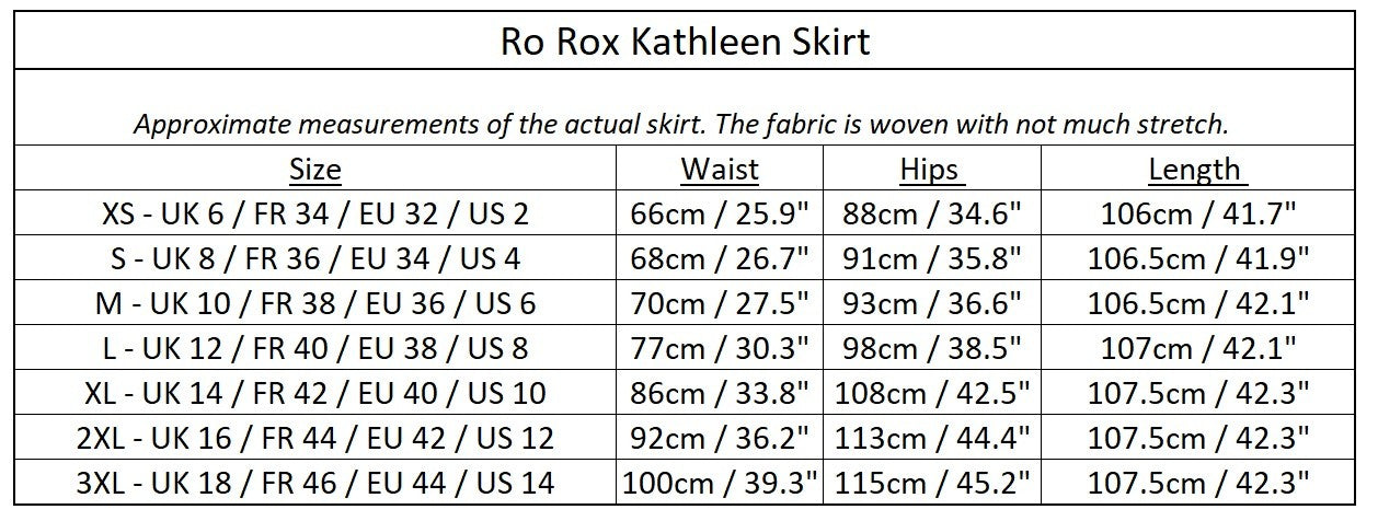 Ro Rox Kathleen Gothic Lace-up Corset Maxi Ruffle Mermaid Skirt