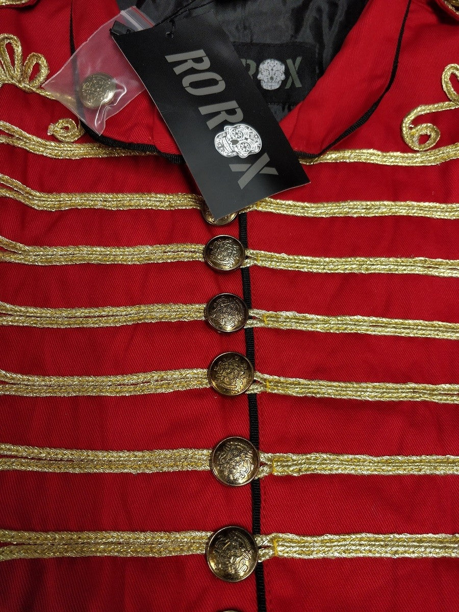 Punk military jacket online