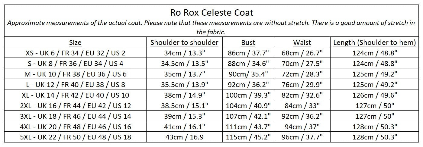 Ro Rox Celeste High Collar Long Sleeve Gothic Velvet Coat, Black