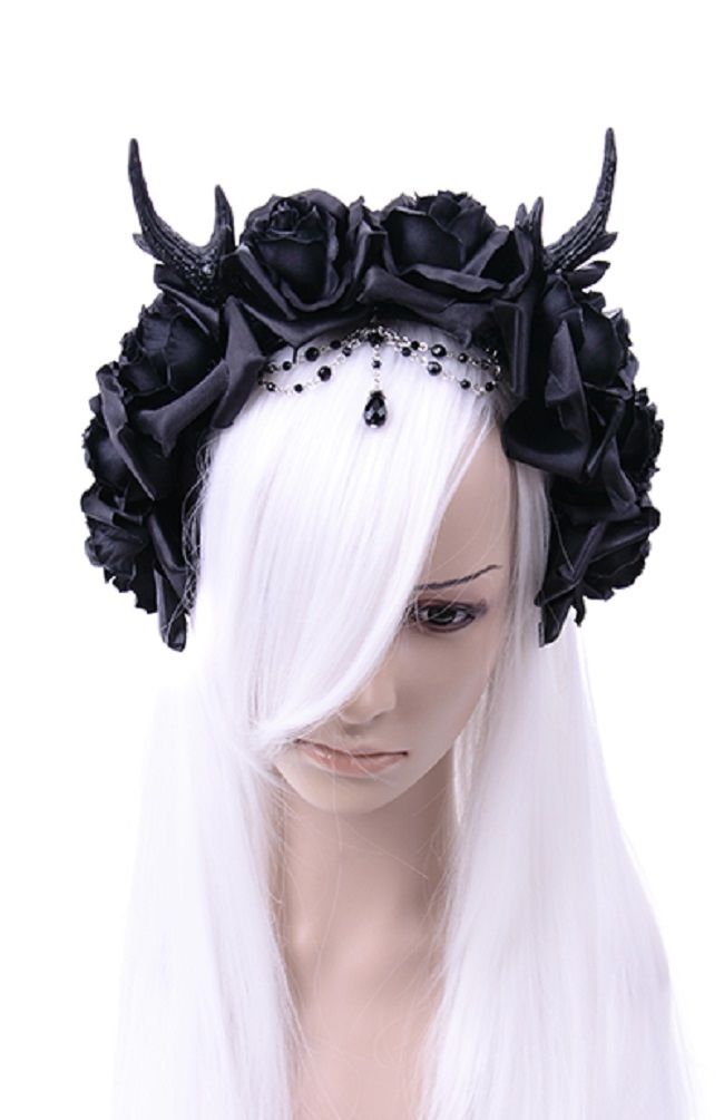 Restyle Antlers Gothic Horns Hair Garland Headband