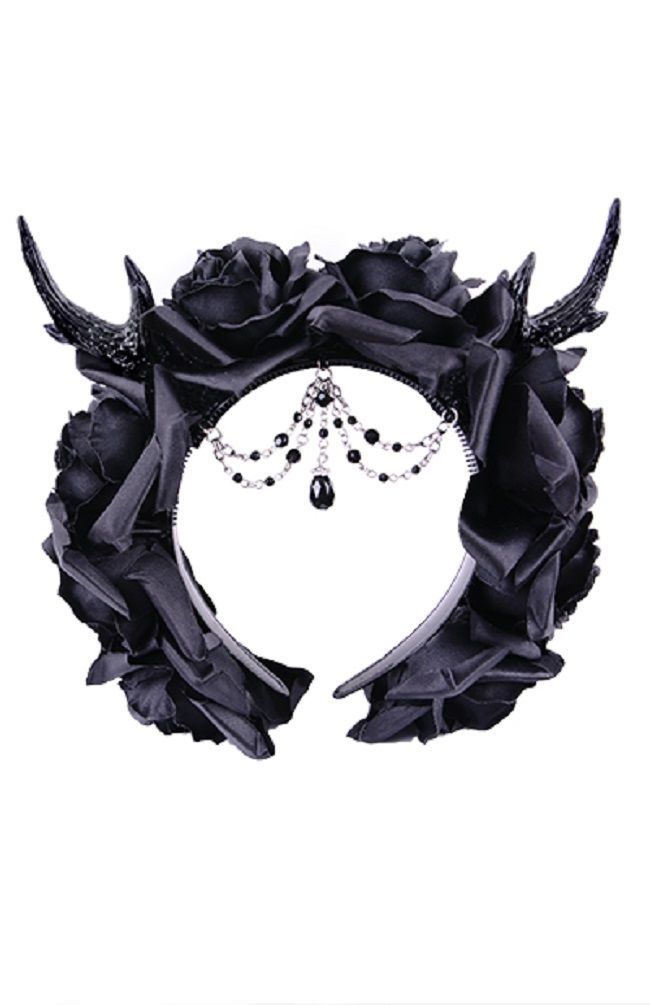 Restyle Antlers Gothic Horns Hair Garland Headband