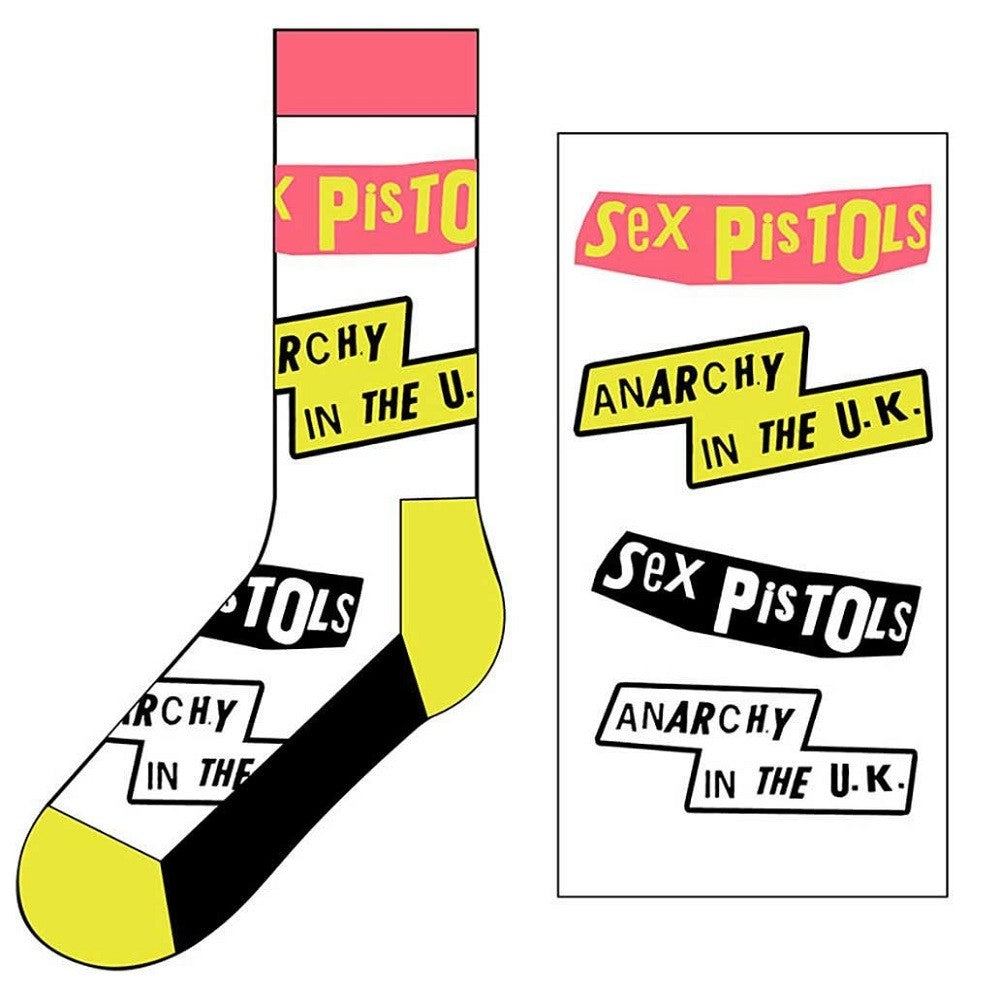 The Sex Pistols Unisex Ankle Socks: Anarchy In The UK